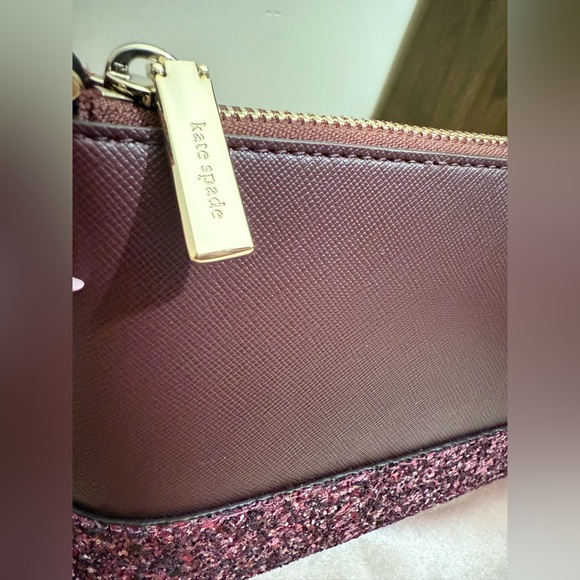Kate Spade glitter purple crossbody purse - Picture 8 of 10